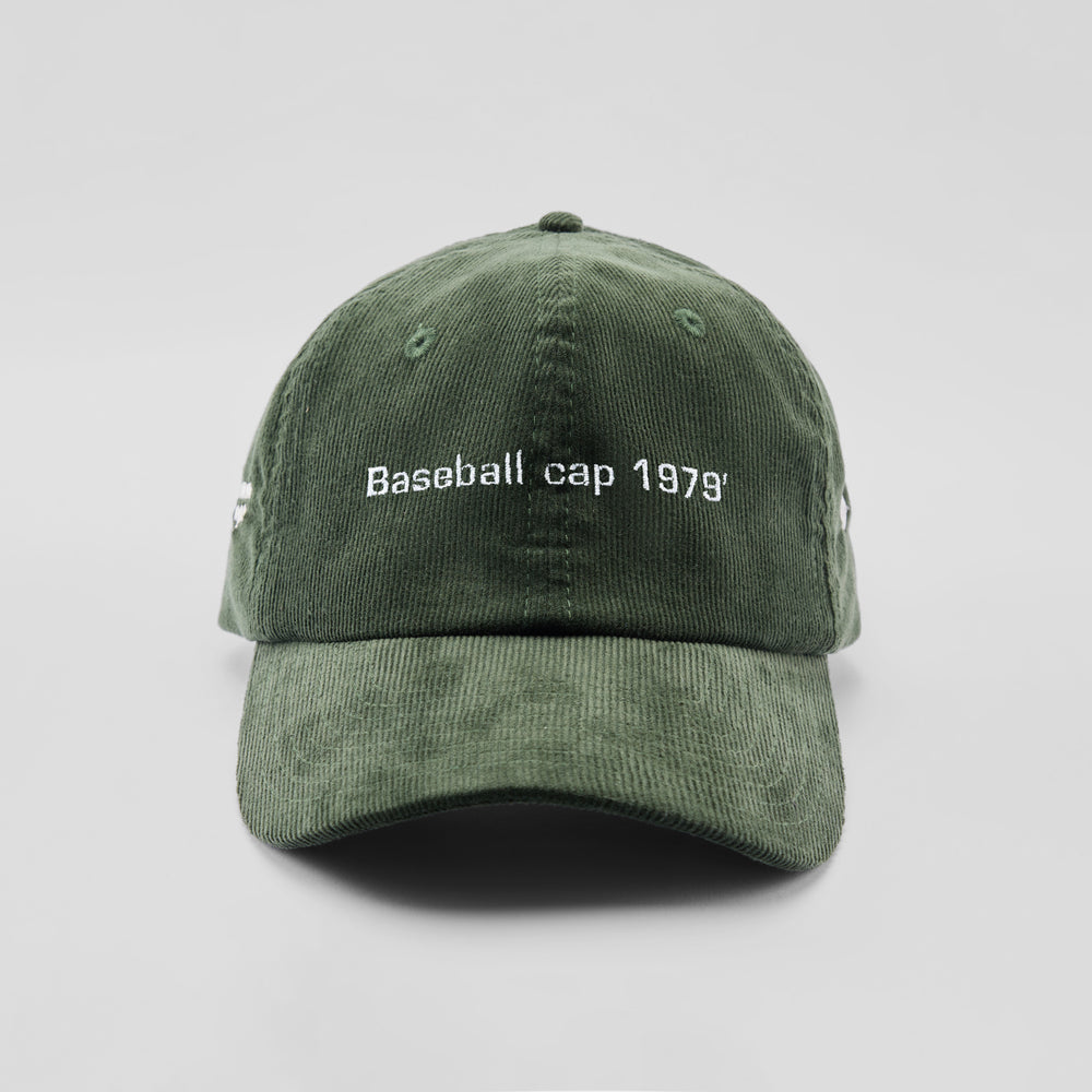 Cappellino in velluto a coste "Baseball cap 1979'"