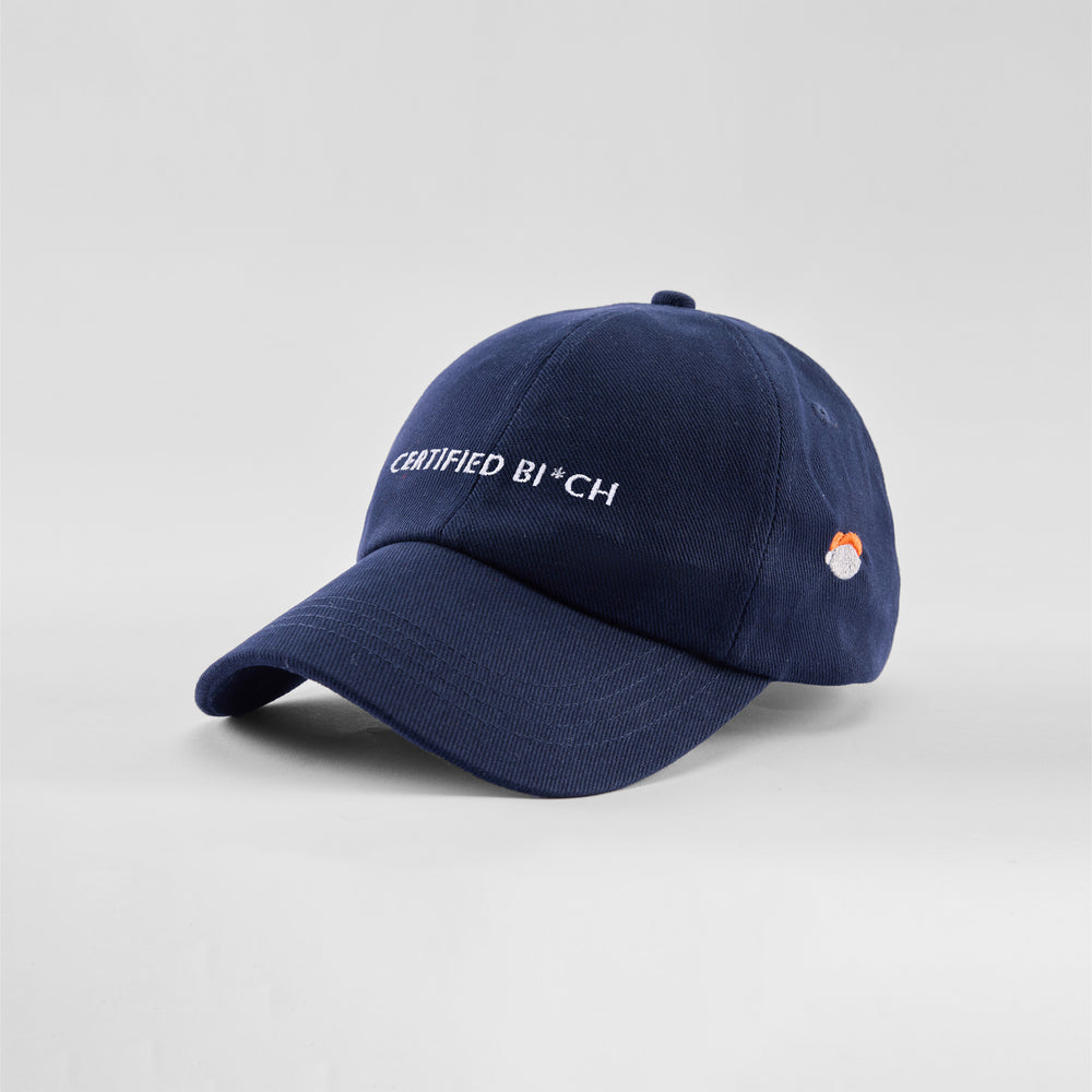 Cappellino in caldo cotone "Certified Bi*ch"