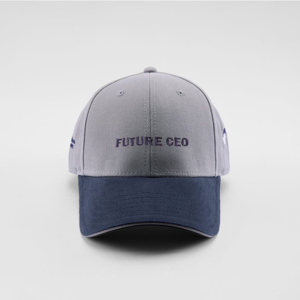 Cappellino bicolore in caldo cotone "Future ceo"