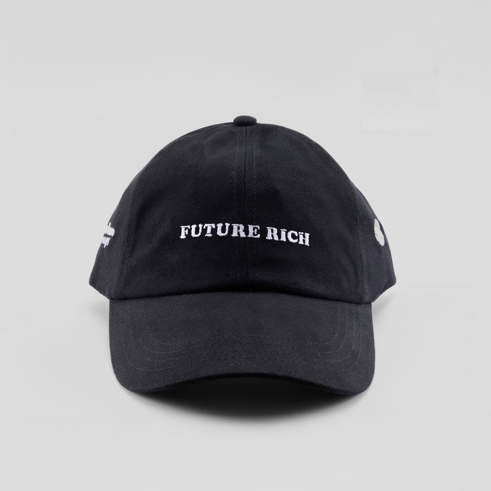 Cappellino in caldo cotone "Future rich"