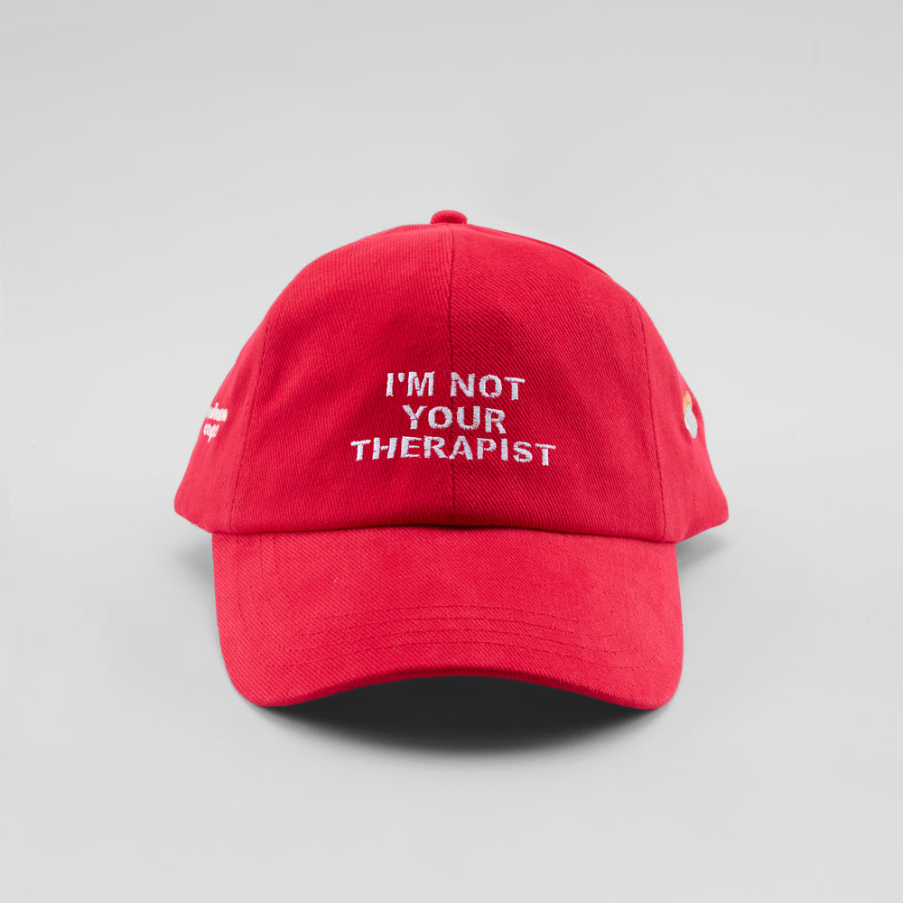 Cappellino in caldo cotone "I'm not your Therapist"