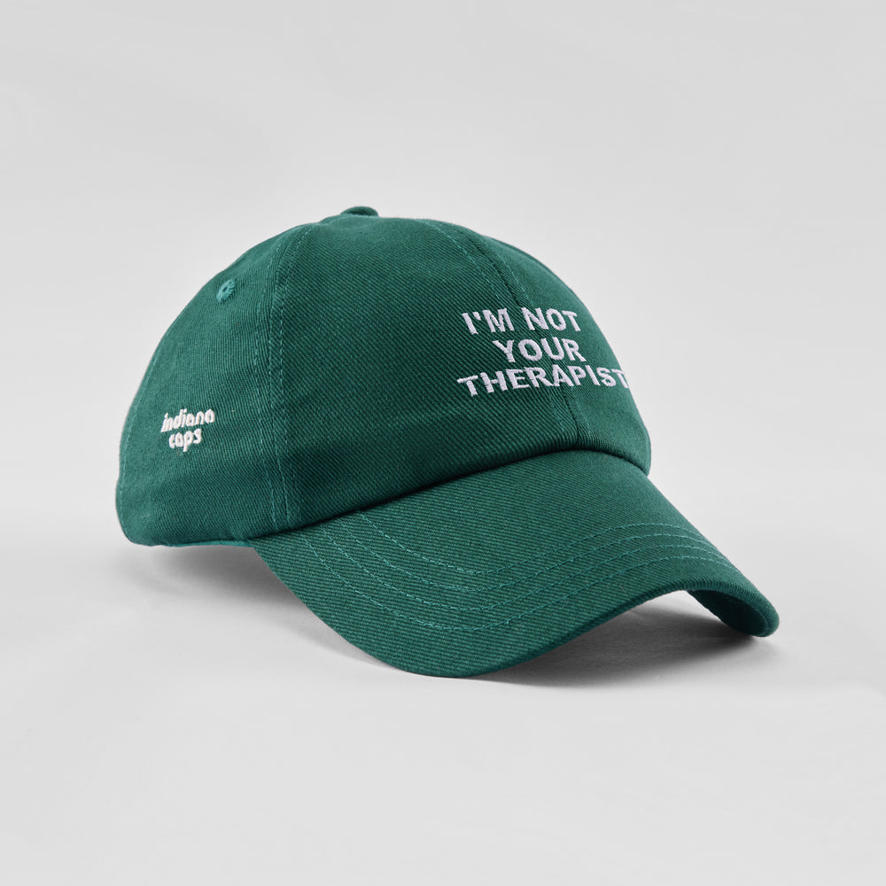 Cappellino in caldo cotone "I'm not your Therapist"