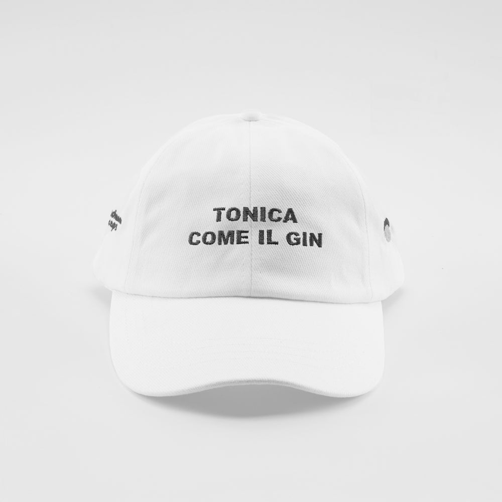 Cappellino in caldo cotone "Tonica come il Gin"