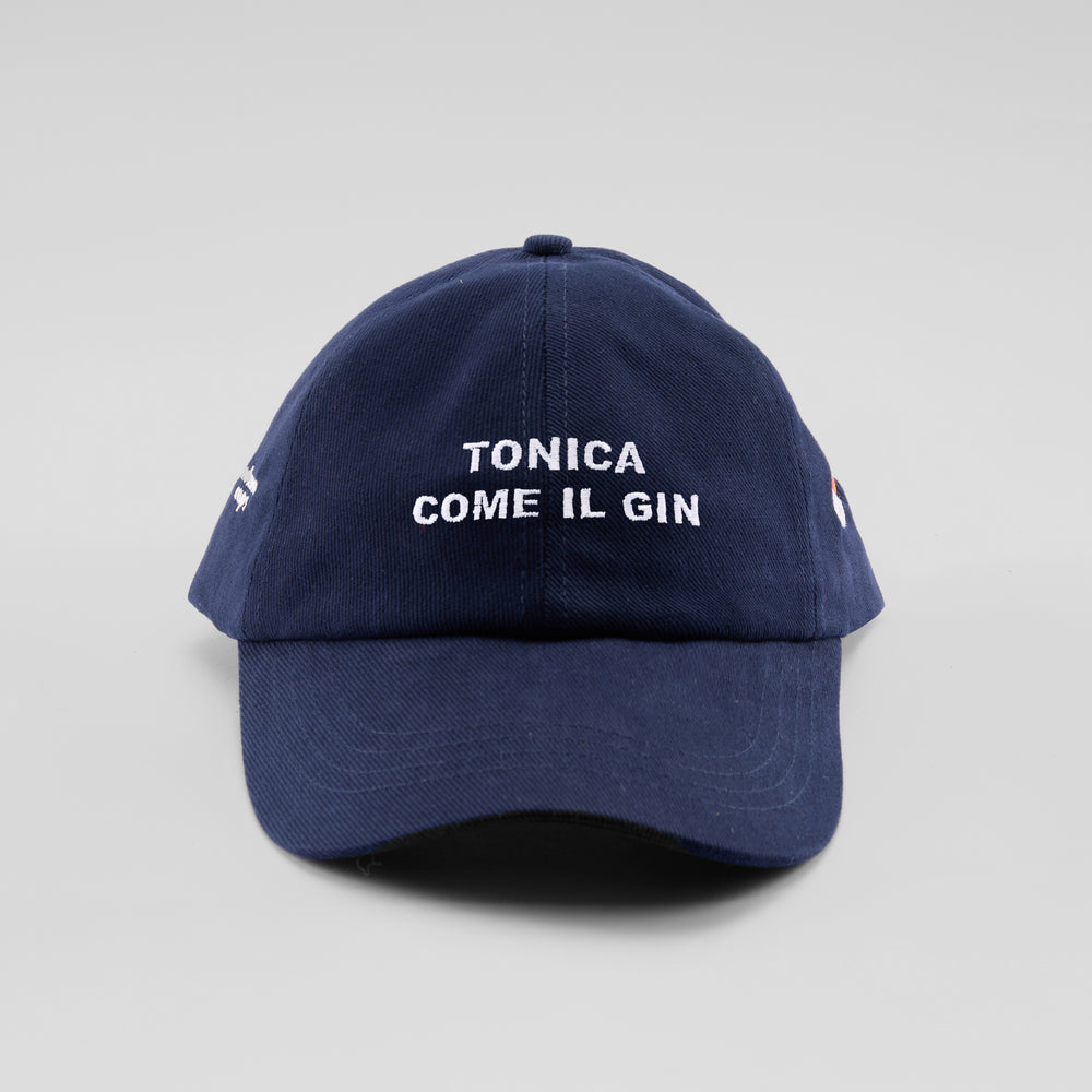 Cappellino in caldo cotone "Tonica come il Gin"